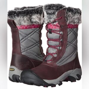 Keen waterproof, insulated hiking boots